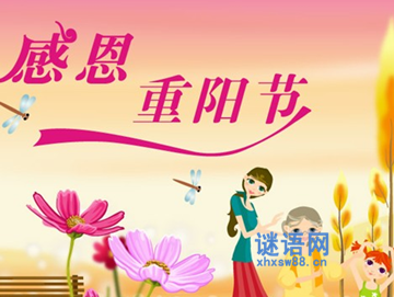重阳节晚会主持词