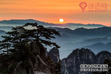 关于黄山的对联