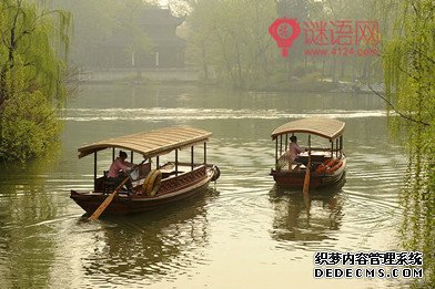 瘦西湖对联