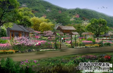农家院发财对联