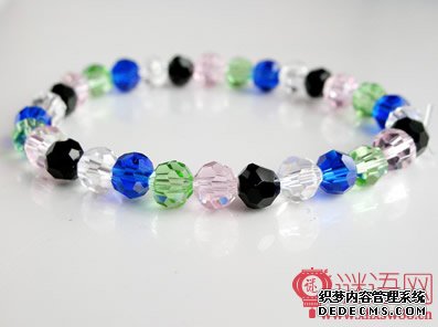 水晶手链广告语