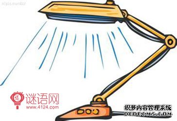 台灯广告语