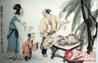 英语谚语故事 孟母三迁