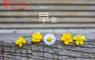 早安正能量句子