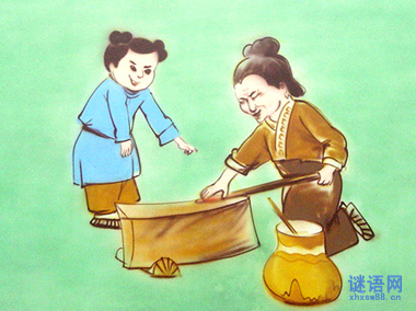 铁杵磨成针的歇后语