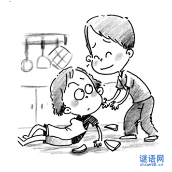 脚踩西瓜皮歇后语及解释