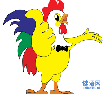 公鸡戴帽子的歇后语