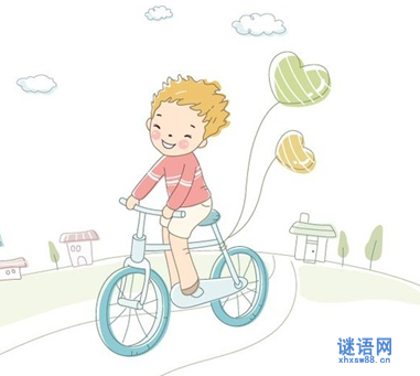 关于骑自行车下坡歇后语