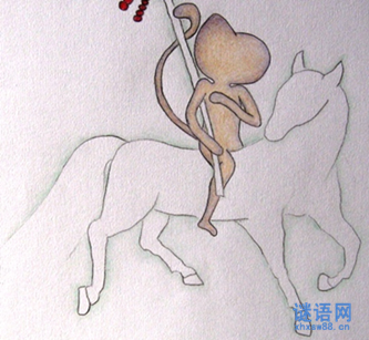 关于矮子骑大马歇后语
